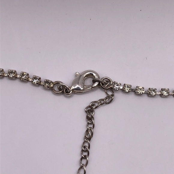 Formal Crystal Y Necklace Dripped Waterway Necklace - Picture 4 of 7